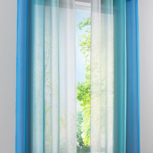 Záclona s barevným přechodem (2 ks)  - produkt od bonprix